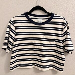 Boxy striped tshirt